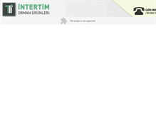 Tablet Screenshot of intertim.com